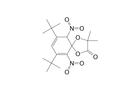 7,9-DI-TERT.-BUTYL-3,3-DIMETHYL-6,10-DINITRO-1,4-DIOXASPIRO-[4,5]-DECA-6,8-DIEN-2-ONE