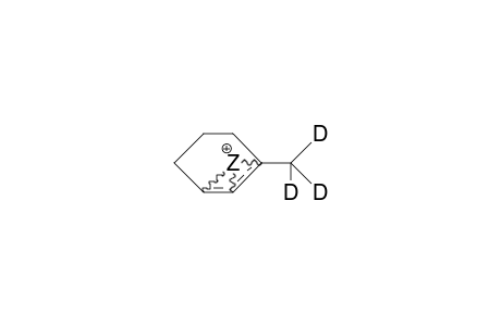 3-Trideuteriomethyl-cyclohexen-3-yl cation