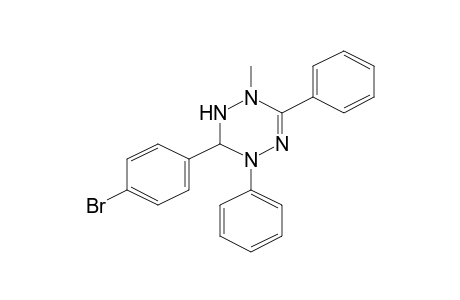 3-(4-Bromophenyl)-1-methyl-4,6-diphenyl-1,2,3,4-tetrahydro-[1,2,4,5]tetrazine