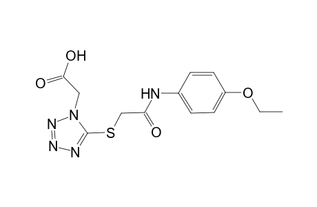 (5-{[2-(4-ethoxyanilino)-2-oxoethyl]sulfanyl}-1H-tetraazol-1-yl)acetic acid