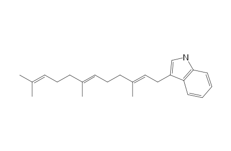 3-(3,7,11-Trimethyldodeca-2,6,10-trienyl)-1H-indole