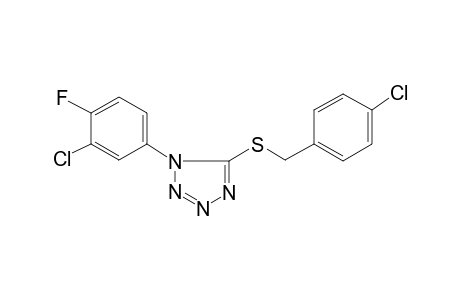 Tetrazole, 5-(4-chlorobenzylthio)-1-(3-chloro-4-fluorophenyl)-