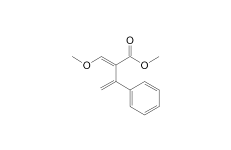 Methyl (E)-2-(1-phenylethenyl)-3-methoxypropenoate