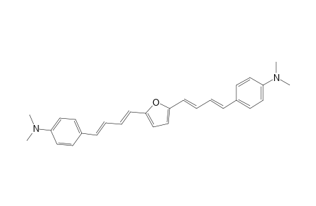 2,5-Di(4-(4-dimethylamino)phenyl-1,3-butadienyl)furan