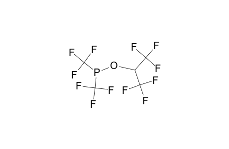 BIS-TRIFLUOROMETHYL-(1,1,1,3,3,3-HEXAFLUOROISOPROPYL)-PHOSPHITE