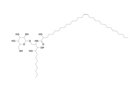 HexCer 12:0;3O/31:1;(2OH)