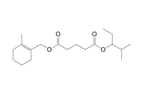 Glutaric acid, (2-methylcyclohex-1-enyl)methyl 2-methylpent-3-yl ester