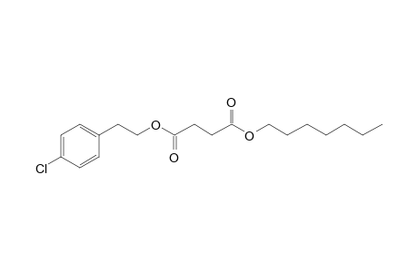 Succinic acid, 4-chlorophenethyl heptyl ester