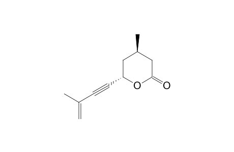 (+)-(3R,5S)-3,8-Dimethylnon-8-en-6-yn-5-olide