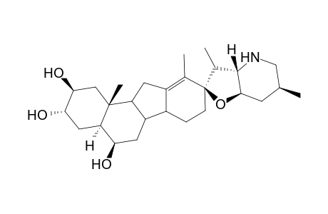 2.beta.,3.alpha.,6.beta.-Trihydroxy-5.alpha.-jervanin-12-ene