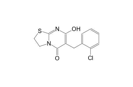 5H-thiazolo[3,2-a]pyrimidin-5-one, 6-[(2-chlorophenyl)methyl]-2,3-dihydro-7-hydroxy-