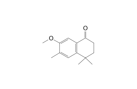 3,4-dihydro-7-methoxy-4,4,6-trimethyl-1(2H)-naphthalenone