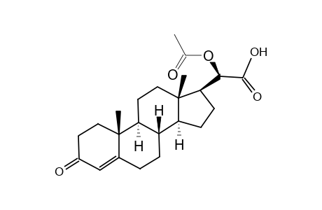 20α-hydroxy-3-oxo-pregn-4-en-21-oic acid, acetate