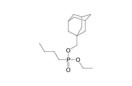 Butylphosphonic acid, 1-adamantylmethyl ethyl ester