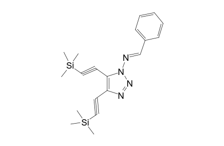 4,5-BIS-(TRIMETHYLSILYLETHYNYL)-1-(PHENYLMETHYLIDENEAMINO)-1,2,3-TRIAZOLE