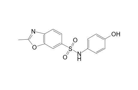 6-Benzoxazolesulfonamide, N-(4-hydroxyphenyl)-2-methyl-