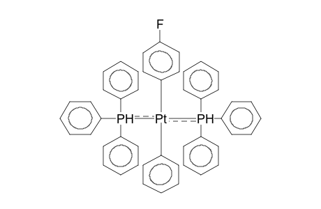 TRANS-BIS(TRIPHENYLPHOSPHINE)(PHENYL)(4-FLUOROPHENYL)PLATINA