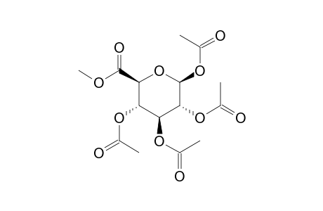 B,D-Glucopyranosid-uronic acid, methyl ester tetraacetate