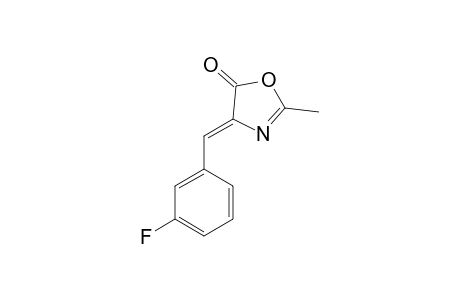 4-(3-Fluorobenzylidene)-2-methyl-5-oxazolone