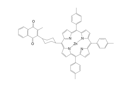 {5-[4(A)-(2-Methyl-1,4-naphthoquinon-3-yl)cyclohex-(E)-yl]-10,15,20-tris(4-methylphenylene)porphyrinato}zinc(ii)