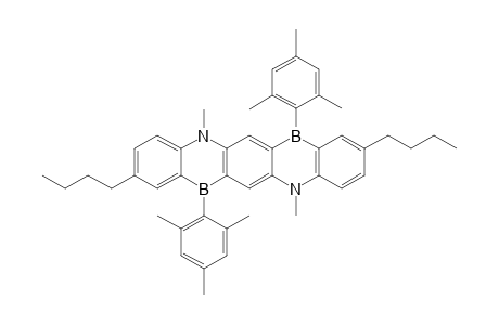 2,9-DIBUTYL-5,12-DIMETHYL-7,14-DIMESITYL-5,7,12,14-TETRAHYDRO-5,12-DIAZA-7,14-DIBORAPENTACENE