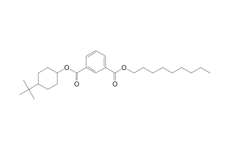 Isophthalic acid, nonyl 4-tert-butylcyclohexyl ester