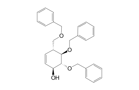 (1S,4R,5R,6R)-5,6-bis(phenylmethoxy)-4-(phenylmethoxymethyl)-1-cyclohex-2-enol