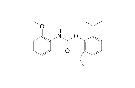 (2,6-diisopropylphenyl) N-(2-methoxyphenyl)carbamate