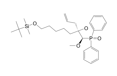 7-(TERT.-BUTYLDIMETHYLSILYLOXY)-1-DIPHENYLPHOSPHINYL-1-METHOXY-2-(2-PROPENYL)-2-HEPTANOL