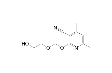 4,6-DIMETHYL-2-(2-HYDROXYETHOXYMETHOXY)-PYRIDINE-3-CARBONITRILE