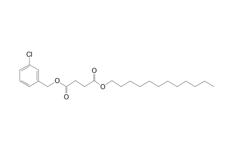 Succinic acid, 3-chlorobenzyl dodecyl ester