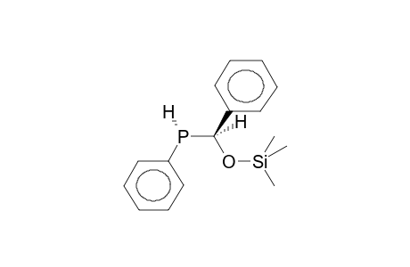 ERYTHRO-ALPHA-TRIMETHYLSILYLOXYBENZYLPHENYLPHOSPHINE