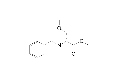 (R)-2-Benzylamino-3-hydroxypropionic acid, methyl ether, methyl ester