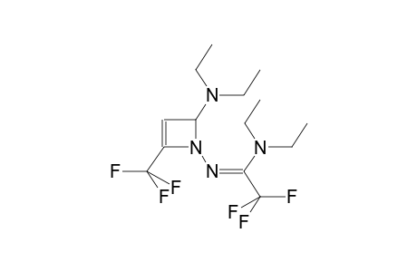 N-(2-DIETHYLAMINO-3,3,3-TRIFLUORO-1-AZA)PROPENYL-4-DIETHYLAMINO-2-TRIFLUOROMETHYL-DELTA2-AZETINE