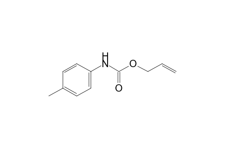 p-methylcarbanilic acid, allyl ester