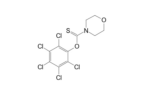 4-morpholinecarbothioic acid, O-(pentachlorophenyl)ester