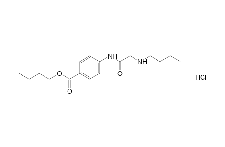 p-[2-(butylamino)acetamido]benzoic acid, butyl ester, hydrochloride