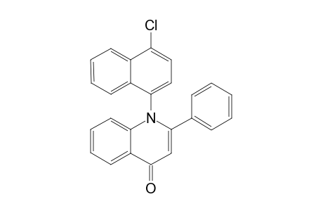 2-Phenyl-1-(4-chloro-1-naphthyl)-4-quinolone