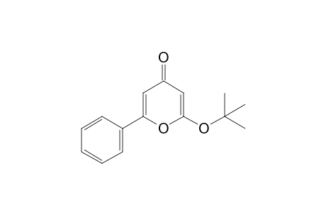 2-tert-butoxy-6-phenyl-pyran-4-one