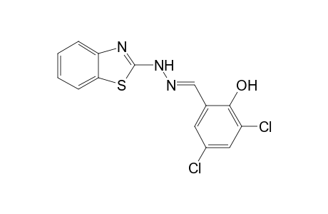 3,5-Dichloro-2-hydroxybenzaldehyde 1,3-benzothiazol-2-ylhydrazone