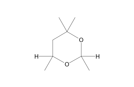 cis-2,4,4,6-Tetramethyl-m-dioxane