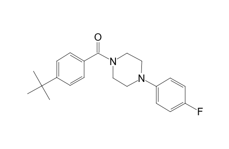 1-(4-tert-Butylbenzoyl)-4-(4-fluorophenyl)piperazine