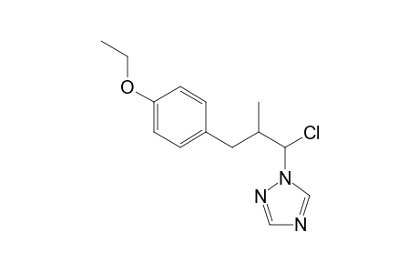 1H-1,2,4-Triazole, 1-[1-chloro-3-(4-ethoxyphenyl)-2-methylpropyl]-