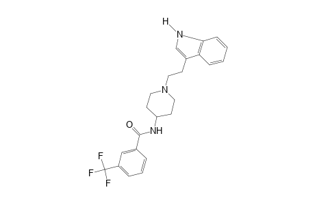 N-{1-[2-(Indol-3-yl)ethyl]-5-piperidyl}-alpha,alpha,alpha-trifluoro-m-toluamide