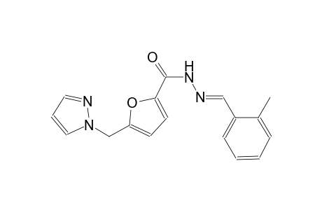 N'-[(E)-(2-methylphenyl)methylidene]-5-(1H-pyrazol-1-ylmethyl)-2-furohydrazide