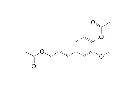 (2Z)-3-[4-(Acetyloxy)-3-methoxyphenyl]-2-propenyl acetate