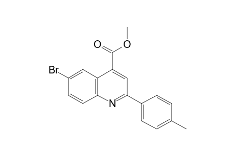 6-bromo-2-p-tolylcinchoninic acid, methyl ester