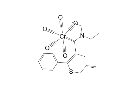 [(E)-3-(ALLYLTHIO)-1-(DIETHYLAMINO)-2-METHYL-3-PHENYL-2-PROPENYLIDENE]-PENTACARBONYLCHROMIUM