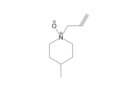 1-(2-PROPYNYL)-4-PIPECOLINE, 1-OXIDE