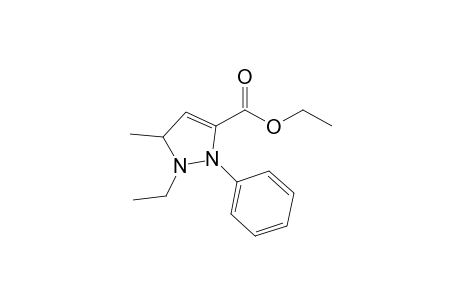 3-Ethoxycarbonyl-1-ethyl-5-methyl-2-phenylpyrazolidine